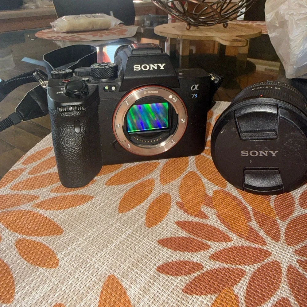 Sony Alpha a7S II Mirrorless Camera Body - Black with Silver Mount
